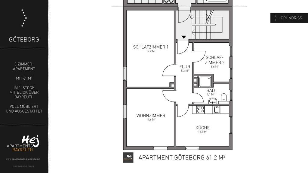 Hej Apartments Bayreuth Luaran gambar